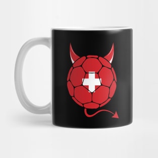 Switzerland Football Halloween Mug